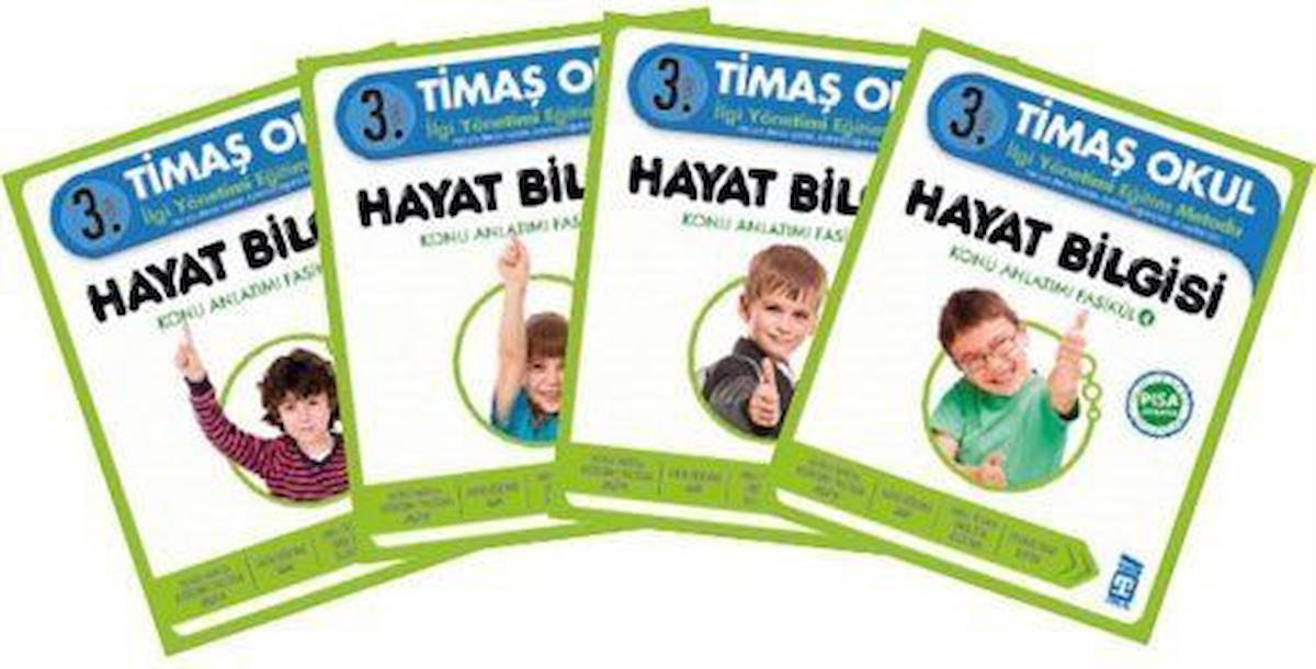 3. Sınıf Hayat Bilgisi Konu Anlatımı (4 Kitap Fasikül)