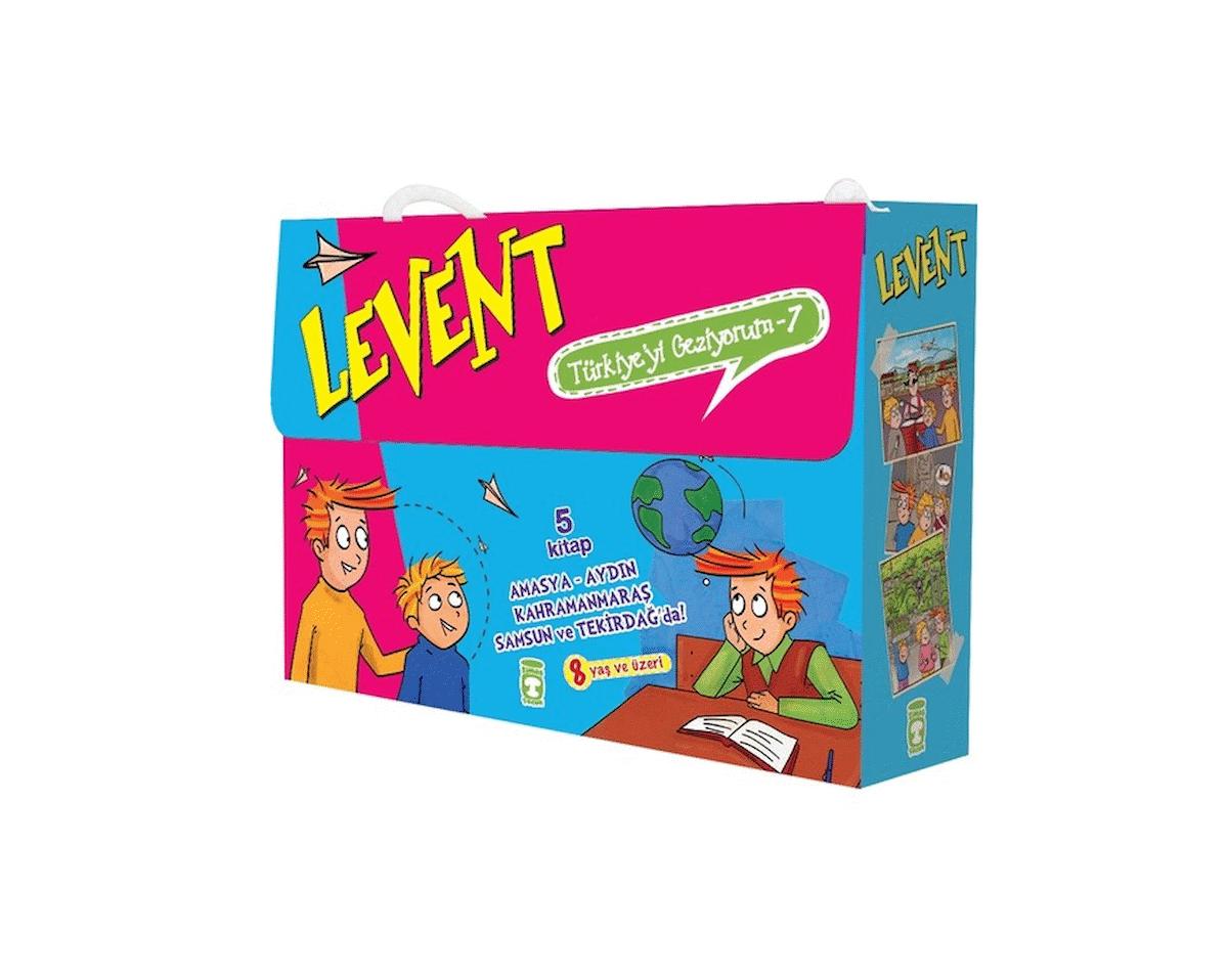 Levent Türkiye'yi Geziyorum 7 Set (5 Kitap)