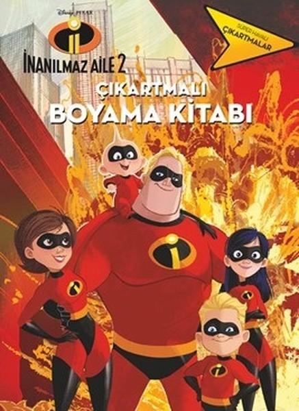 İnanılmaz Aile 2 Çıkartmalı Boyama Kitabı