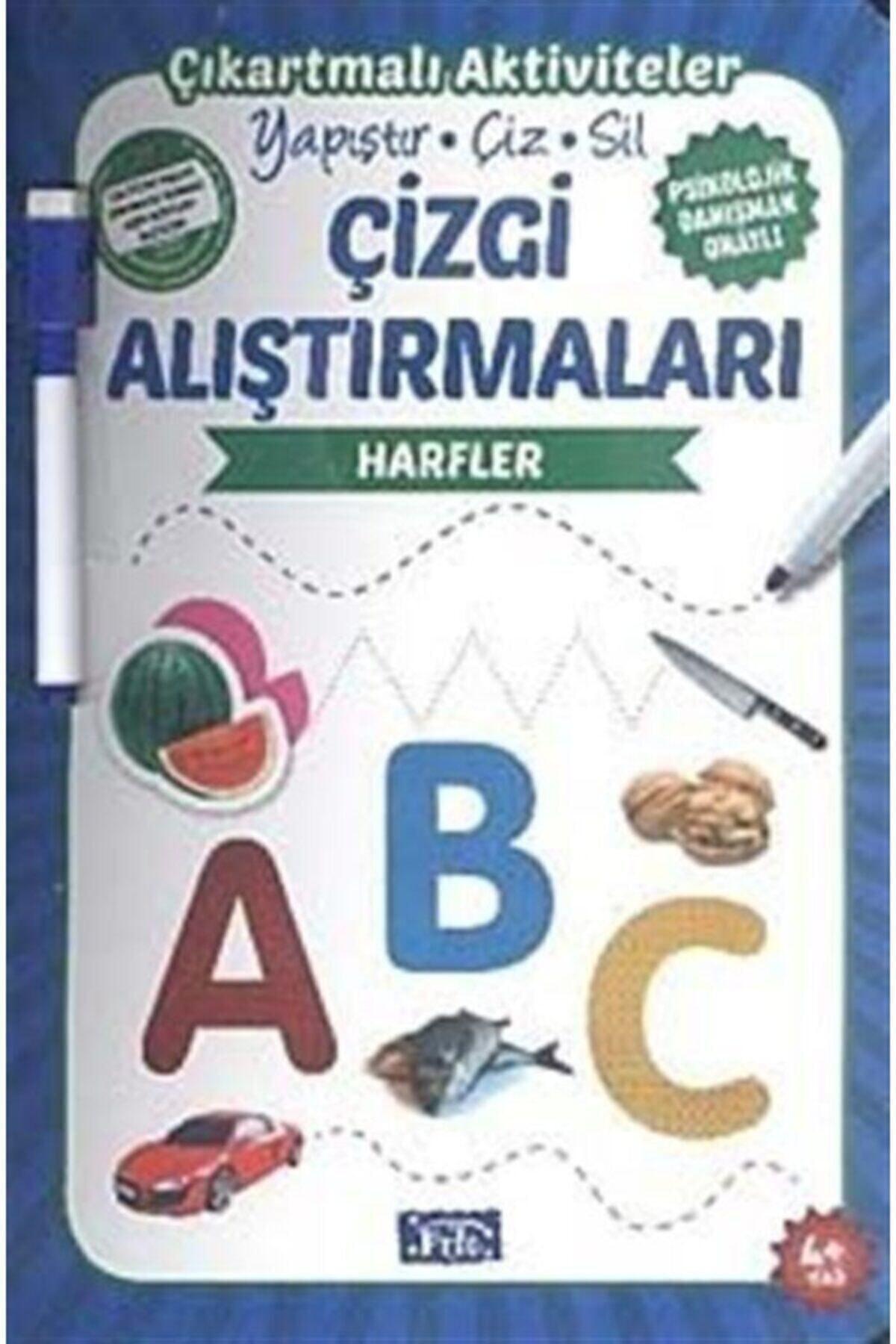 Çizgi Alıştırmaları - Harfler (4 Yaş)