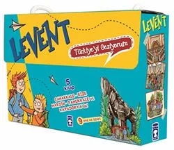 Levent Türkiye'yi Geziyorum Seti (5 Kitap Takım Kutulu)