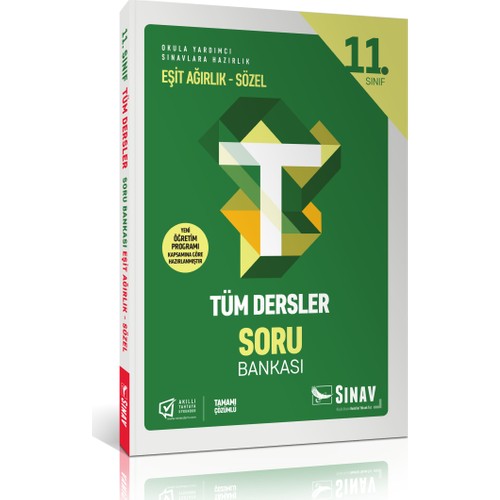 11. Sınıf Tüm Dersler Eşit Ağırlık Sözel Soru Bankası