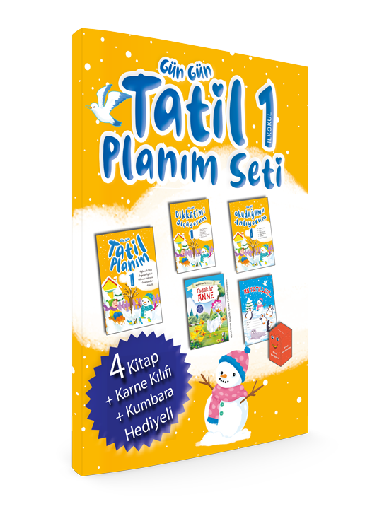 1. Sınıf Gün Gün Tatil Planım Seti