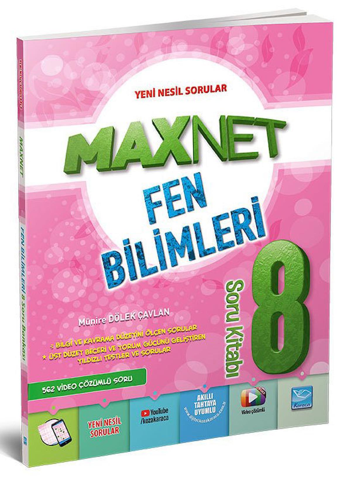 Maxnet 8. Sınıf Fen Bilimleri Soru Kitabı