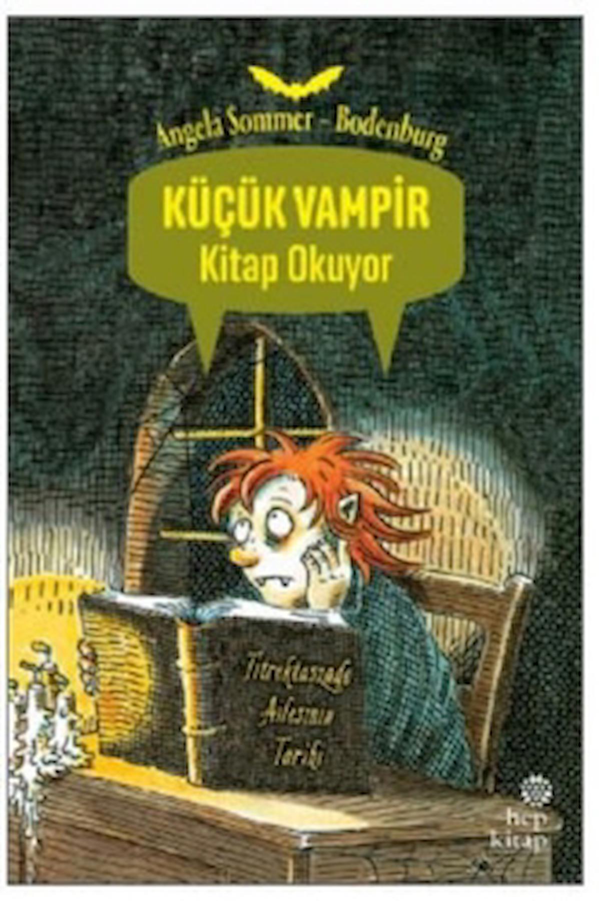 Küçük Vampir Kitap Okuyor