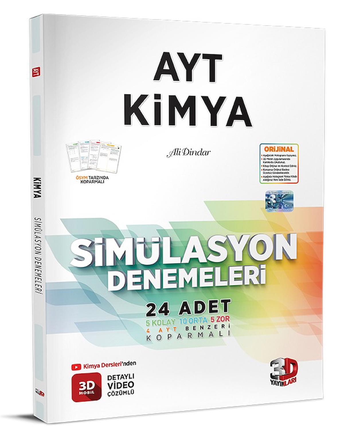 AYT 3D Simülasyon Kimya Denemeleri