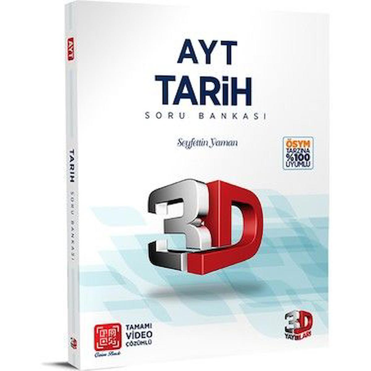 3D YAYINLARI AYT TARİH  SORU BANKASI