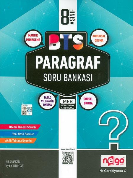 LGS 8. Sınıf Paragraf Soru Bankası Nego Yayıncılık