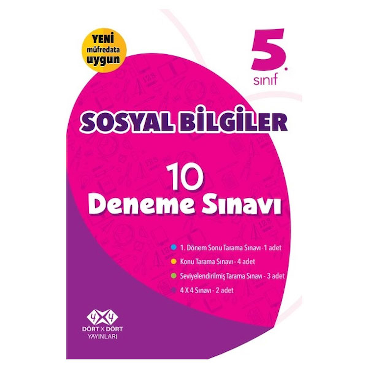 5 Sınıf 4x4 Sosyal Bilgiler Deneme Seti