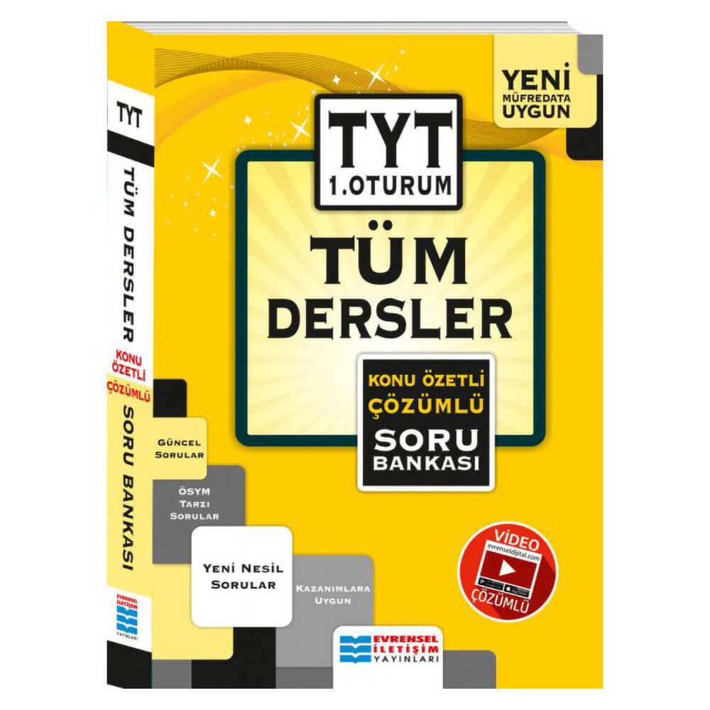 TYT Tüm Dersler Konu Özetli Çözümlü Soru Bankası 1. Oturum