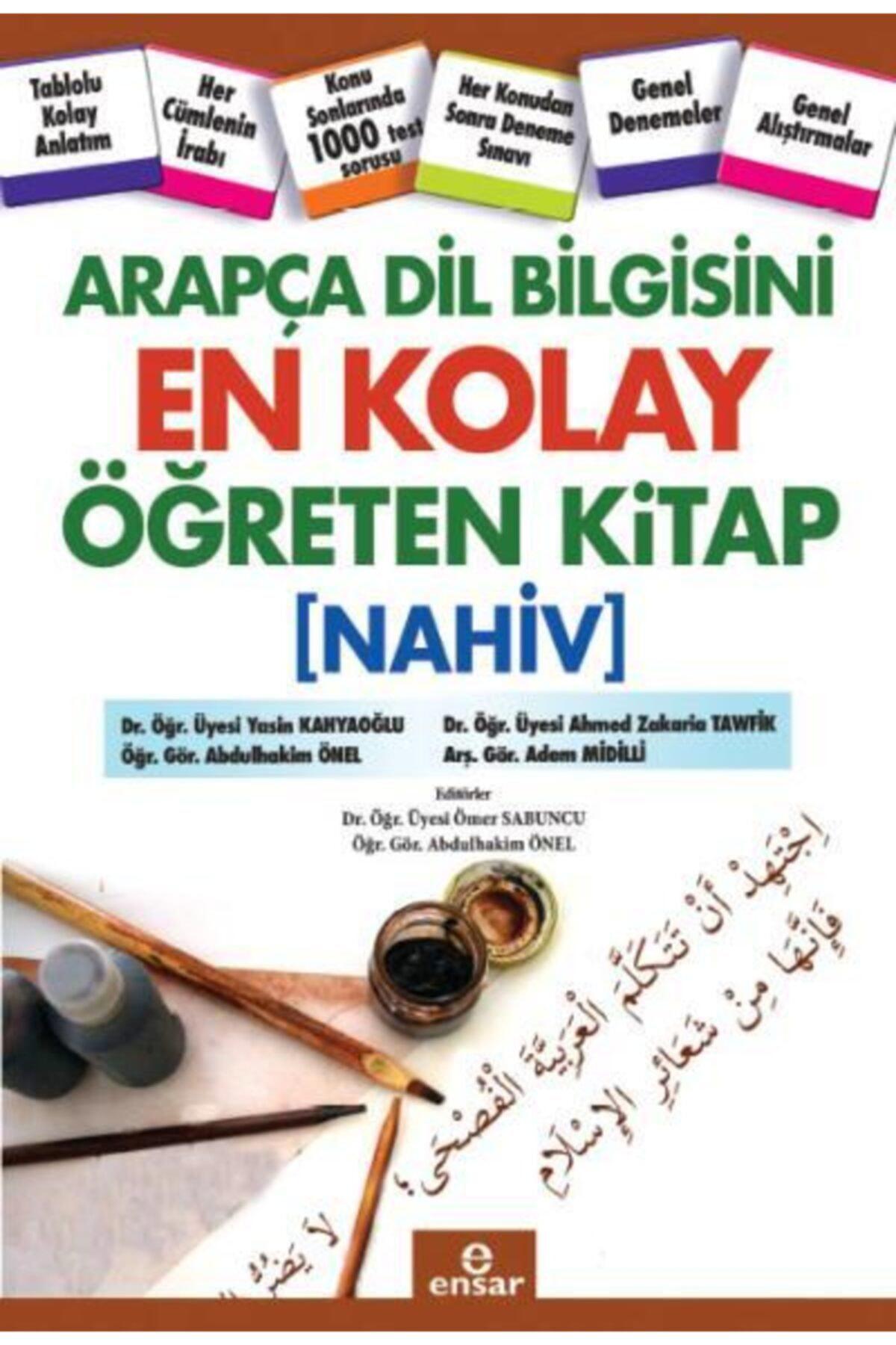 Arapça Dil Bilgisini En Kolay Öğreten Kitap (nahiv)