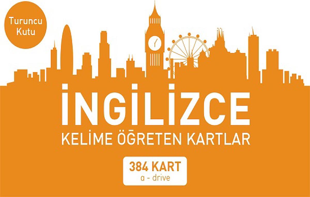 İngilizce Dil Kartları 1 (Turuncu Kutu)