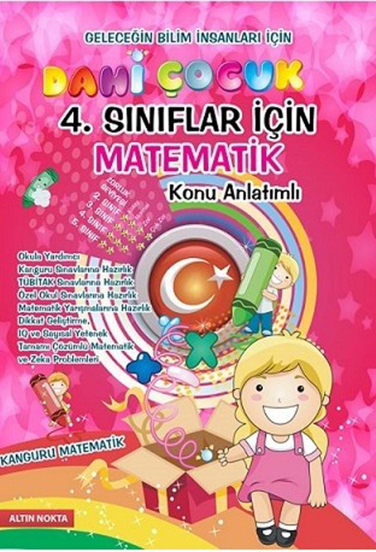 ALTIN NOKTA 4.SINIF DAHİ ÇOCUK MATEMATİK KONU ANLATIMLI