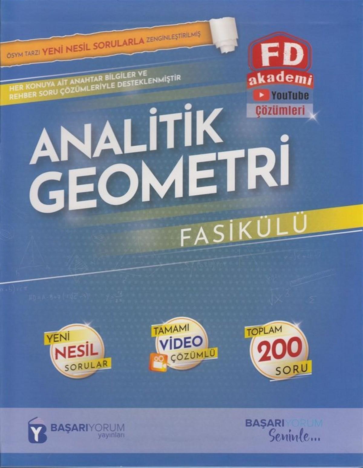 Başarıyorum Tyt-Ayt Analitik Geometri ( Youtube Çözümlü)