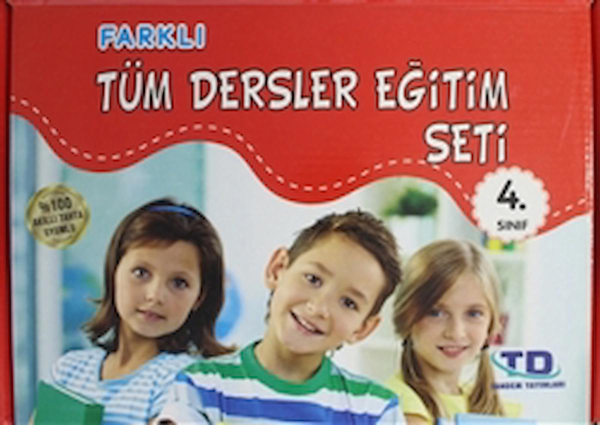 4. Sınıf Farklı Tüm Dersler Eğitim Seti (4 Kitap Takım)