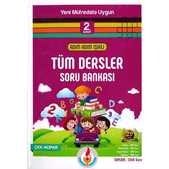 2. Sınıf Adım Adım Tüm Dersler Soru Bankası 2019