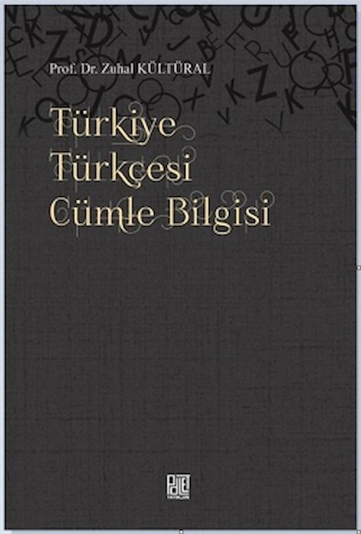 Türkiye Türkçesi Cümle Bilgisi