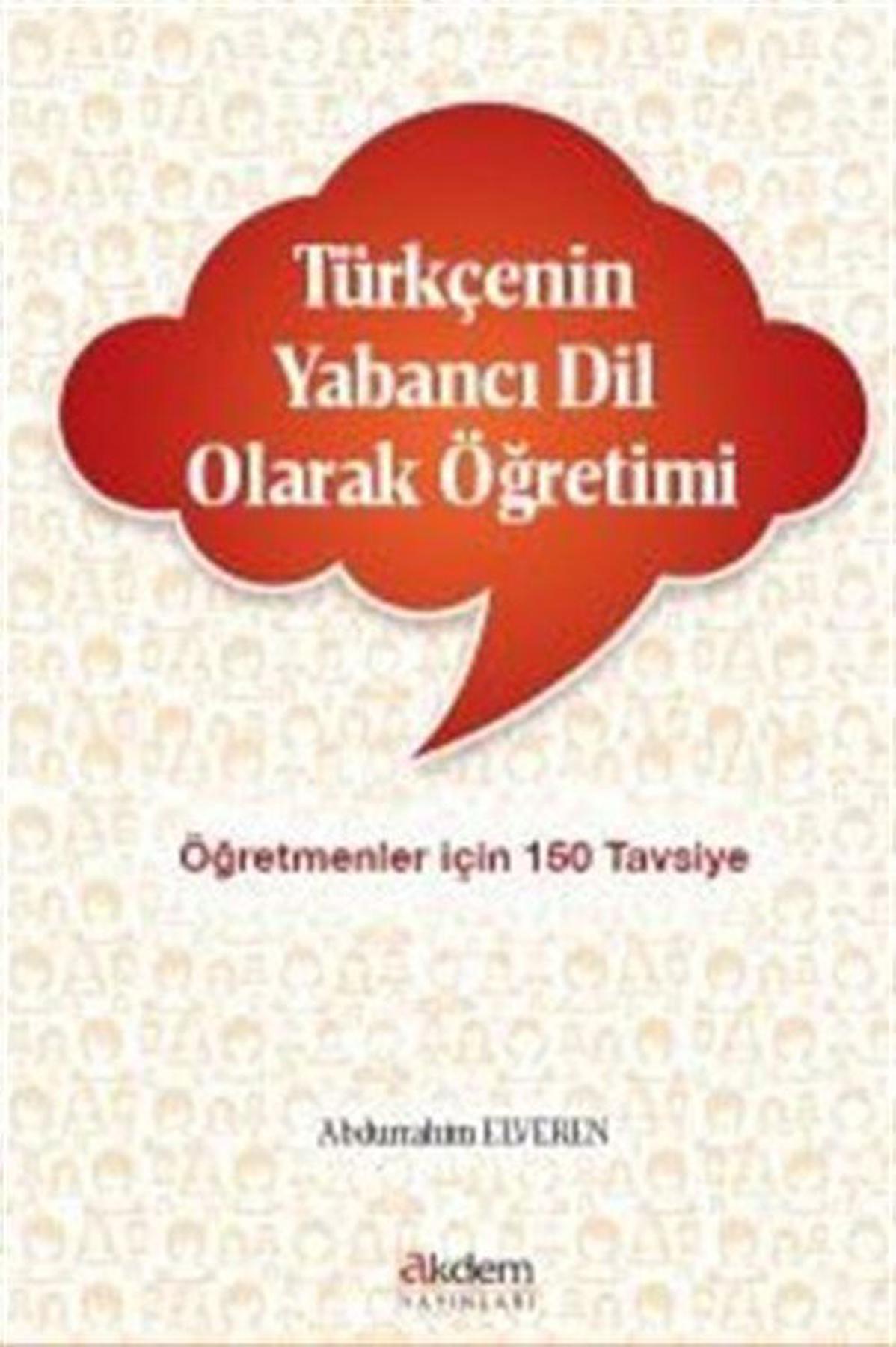 Türkçenin Yabancı Dil Olarak Öğretimi