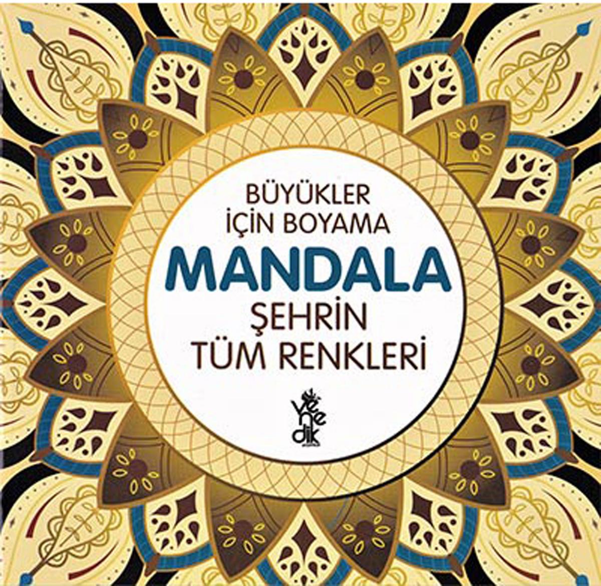 Şehrin Tüm Renkleri - Büyükler İçin Boyama Mandala