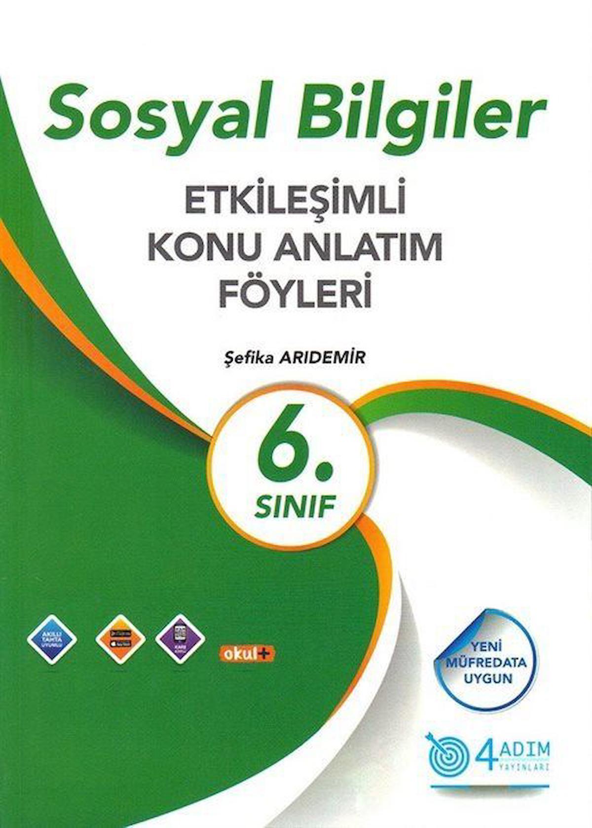 6. Sınıf Sosyal Bilgiler Etkileşimli Konu Anlatım Föyleri