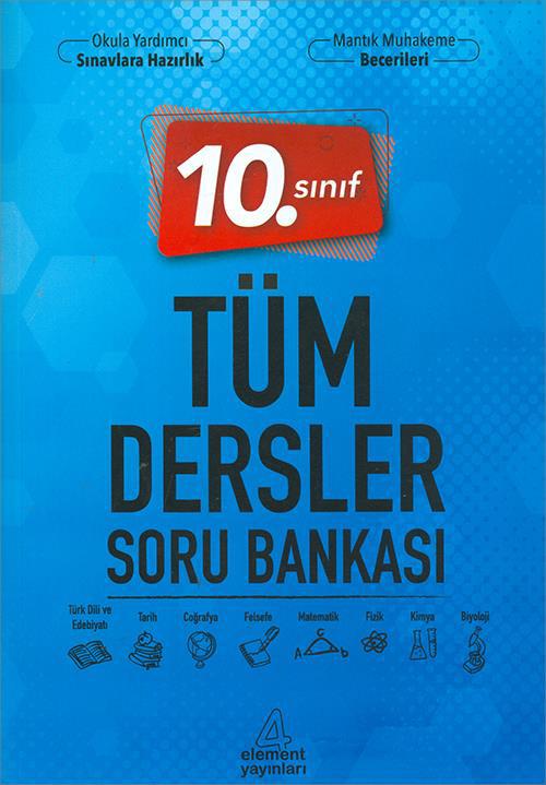 Element 10.Sınıf Tüm Dersler Soru Bankası