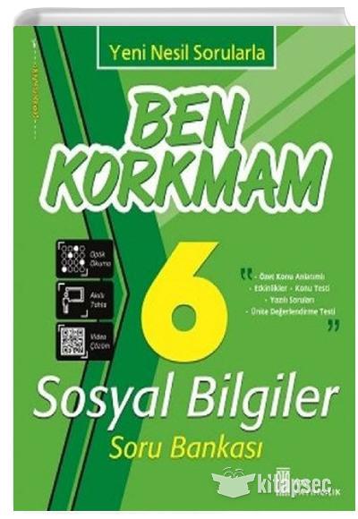 ATA 6.SINIF BEN KORKMAM SOSYAL BİLGİLER SORU BANKASI