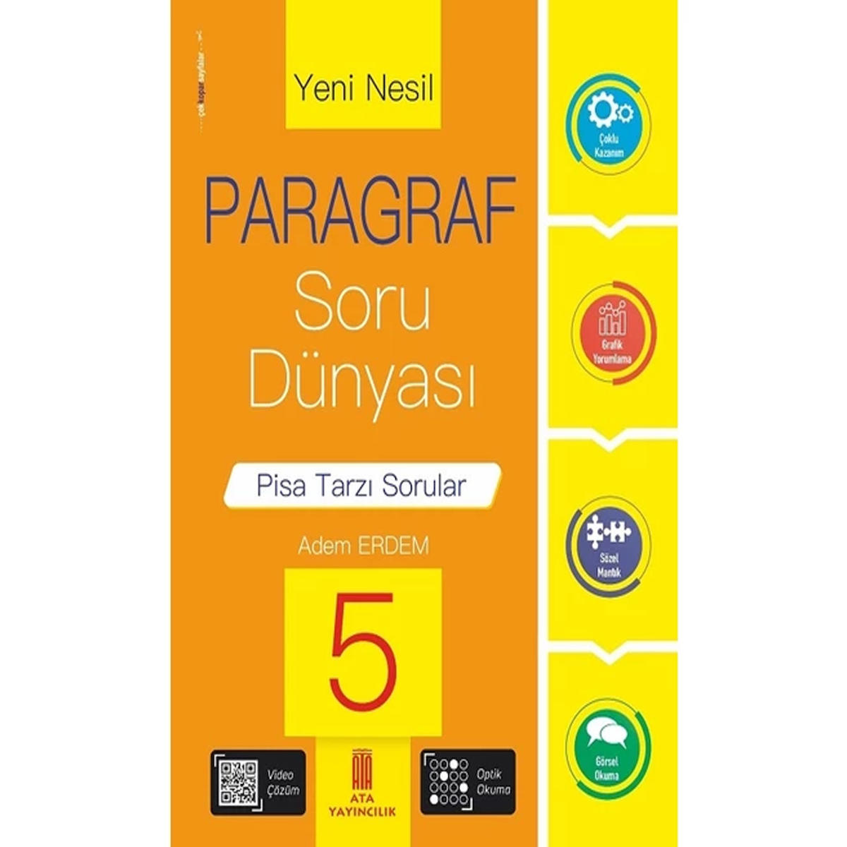 Ata Yayınları 5. Sınıf Yeni Nesil Paragraf Soru Dünyası