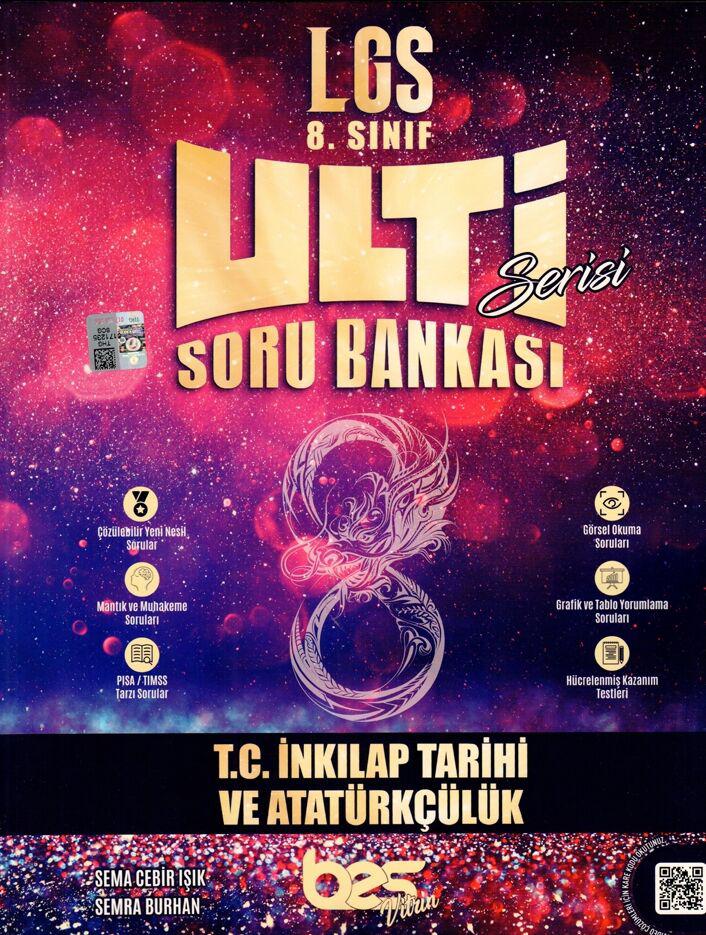 8. Sınıf LGS İnkılap Tarihi ve Atatürkçülük Ulti Serisi Soru Bankası