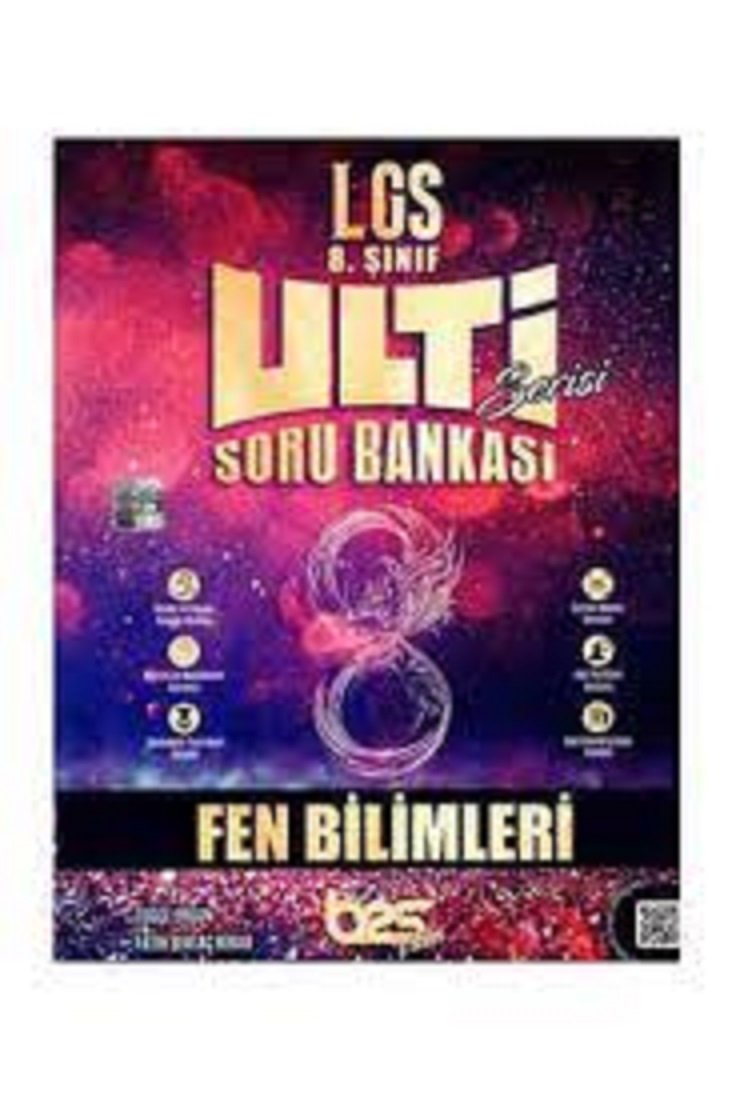 Bes Yayınları 8. Sınıf LGS Fen Bilimleri Ulti Serisi Soru Bankası - Fatih Sertaç Kibar