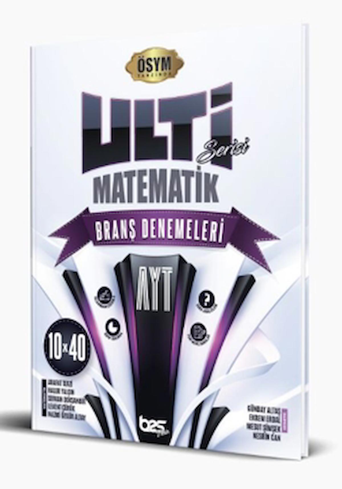 AYT Matematik Ulti Serisi Branş Denemeleri