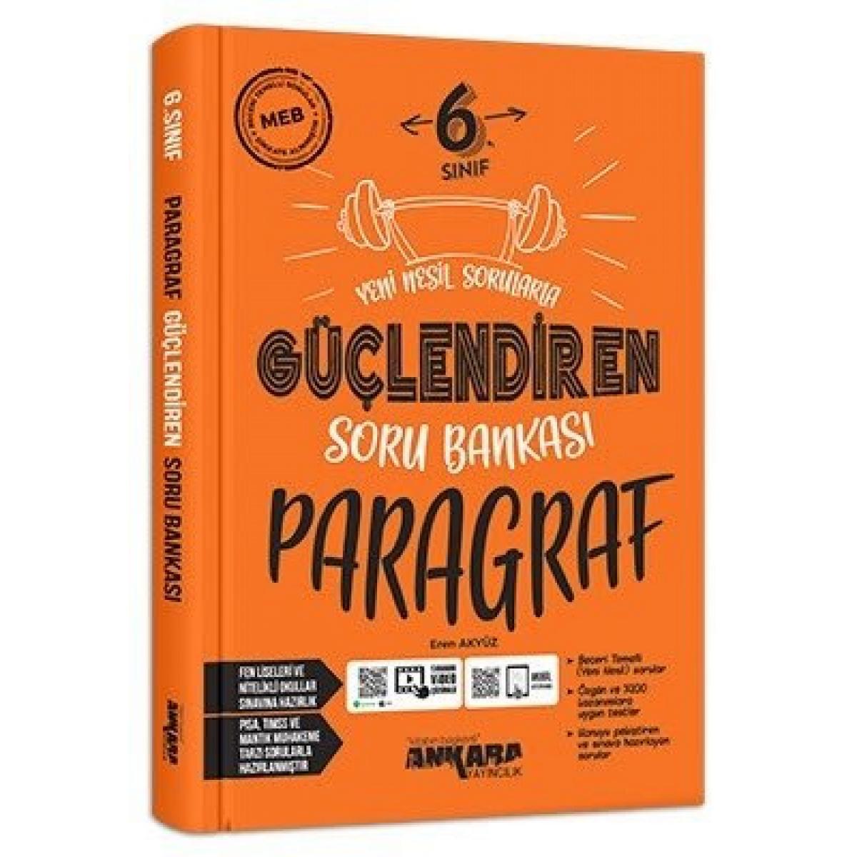 6. Sınıf Paragraf Güçlendiren Soru Bankası