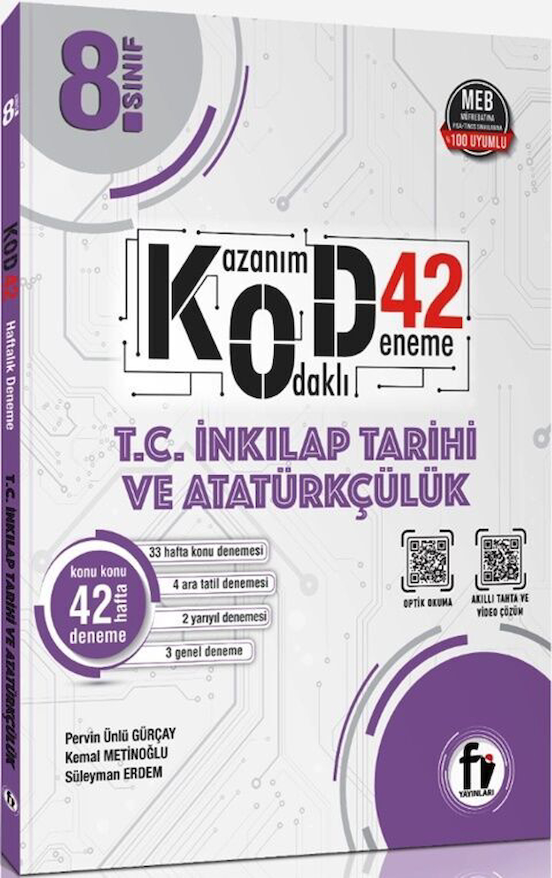 Fi Yayınları 8. Sınıf İnkılap Tarihi ve Atatürkçülük Kod 42 Deneme