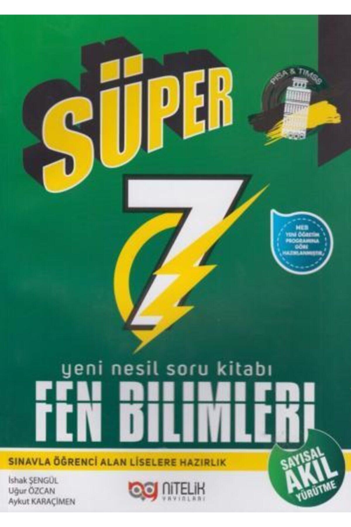 Nitelik Yayınları 7. Sınıf Fen Bilimleri Süper Soru Kitabı