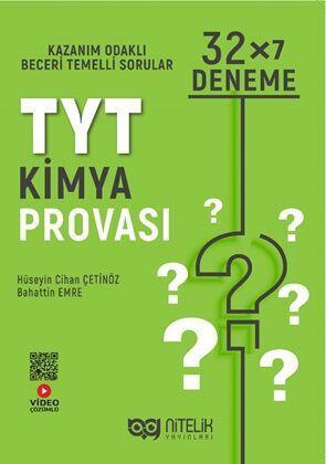 Nitelik YKS TYT Kimya Provası 32x7 Deneme Sınavı