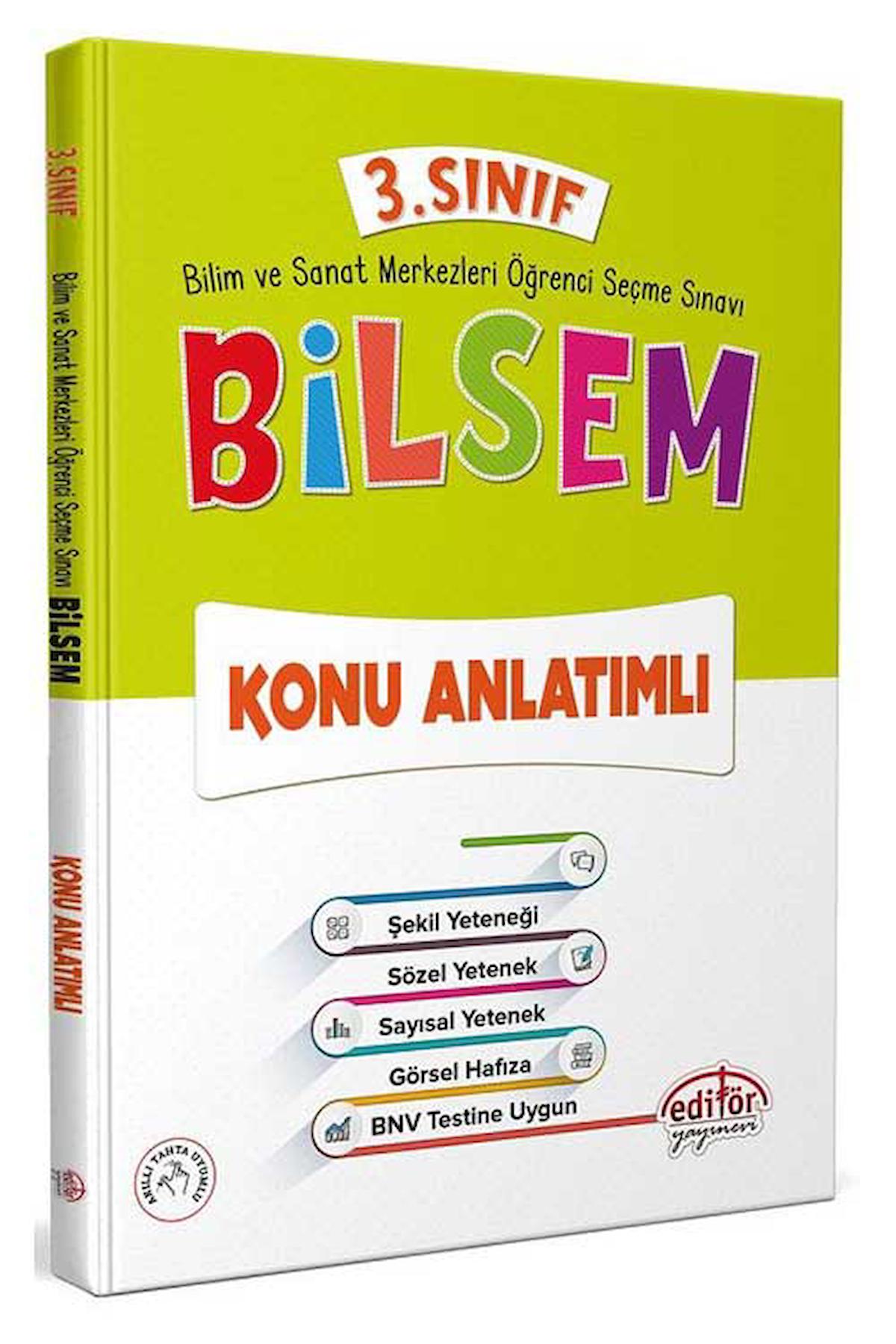 3. Sınıf Bilsem Konu Anlatım Kitabı