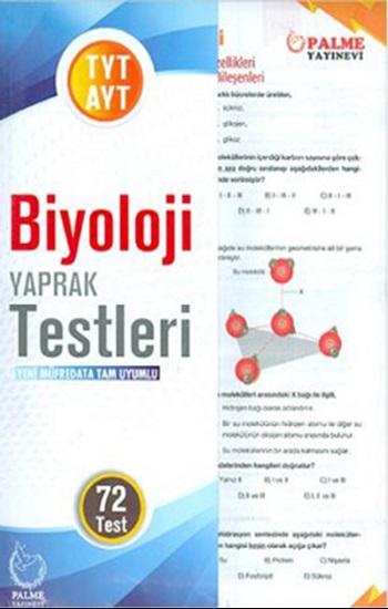 Palme TYT AYT Biyoloji Yaprak Test