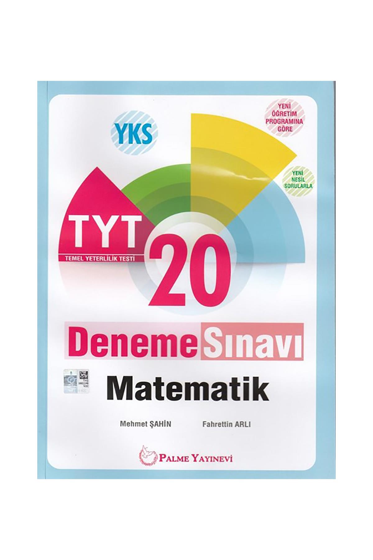 Palme YKS-TYT Matematik 20 Deneme Sınavı (Yeni)