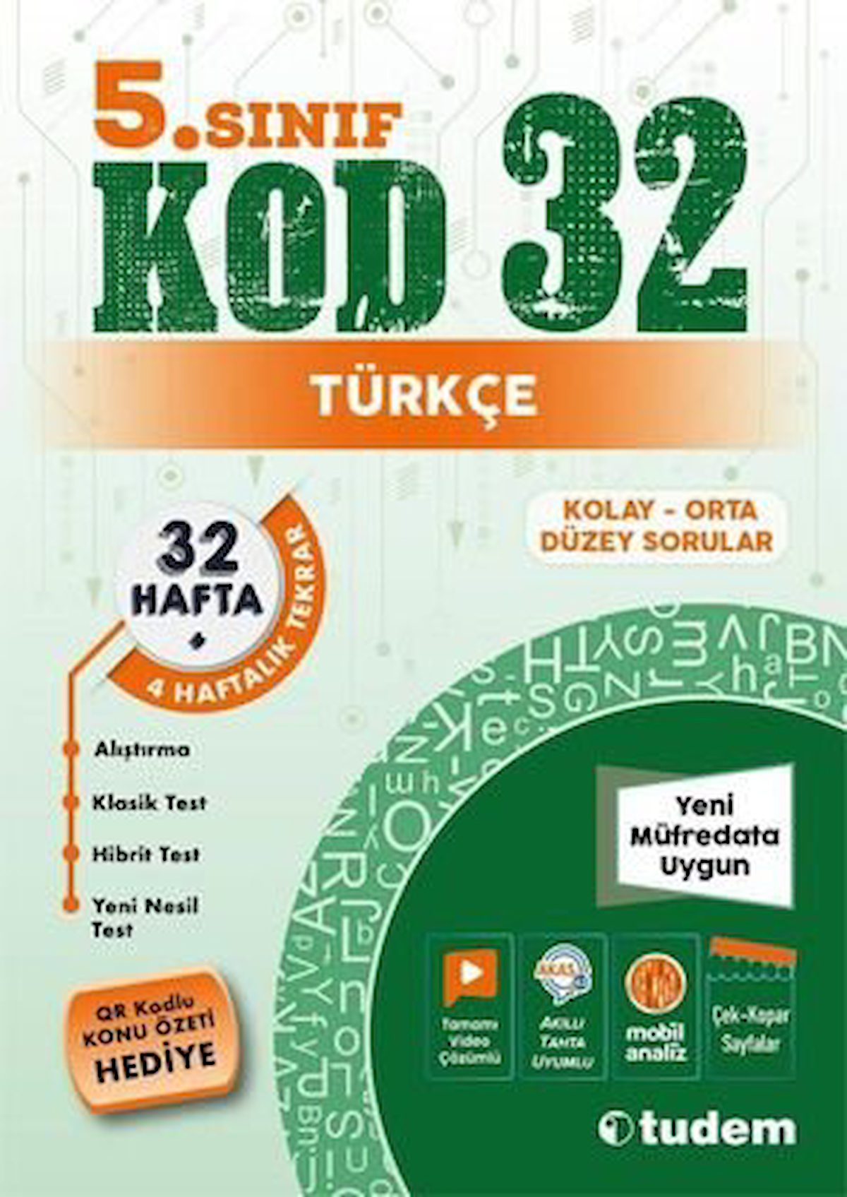 Kod 32 Kolay Orta Düzey Sorular Tudem Yayınları