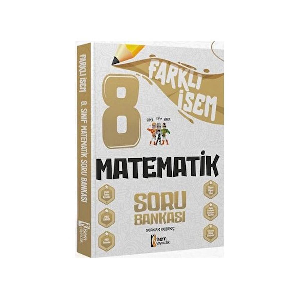 2024 8. Sınıf Farklı İsem Matematik Soru Bankası