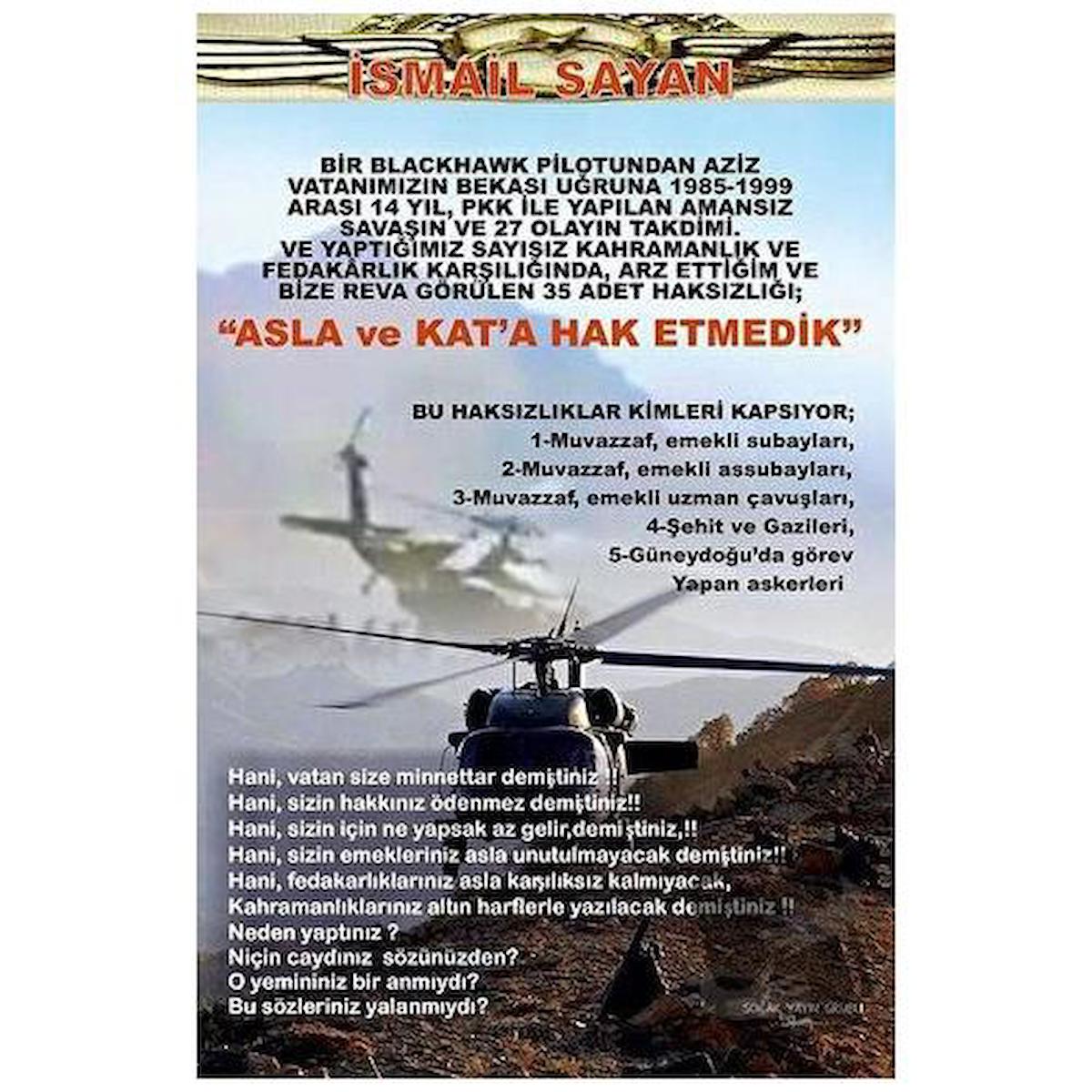 Asla ve Kat'a Hak Etmedik