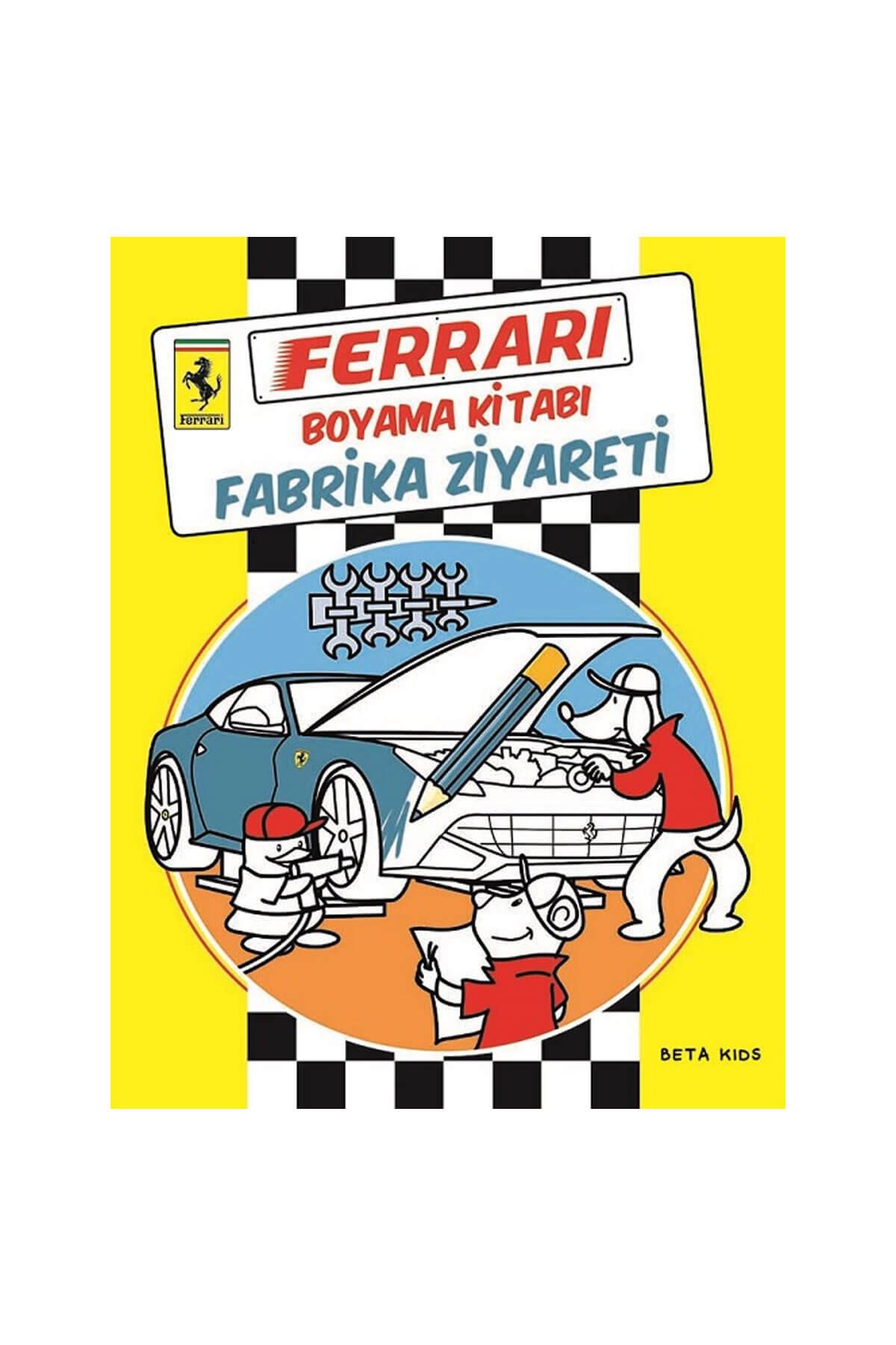 Ferrari Boyama Kitabı: Fabrika Ziyareti