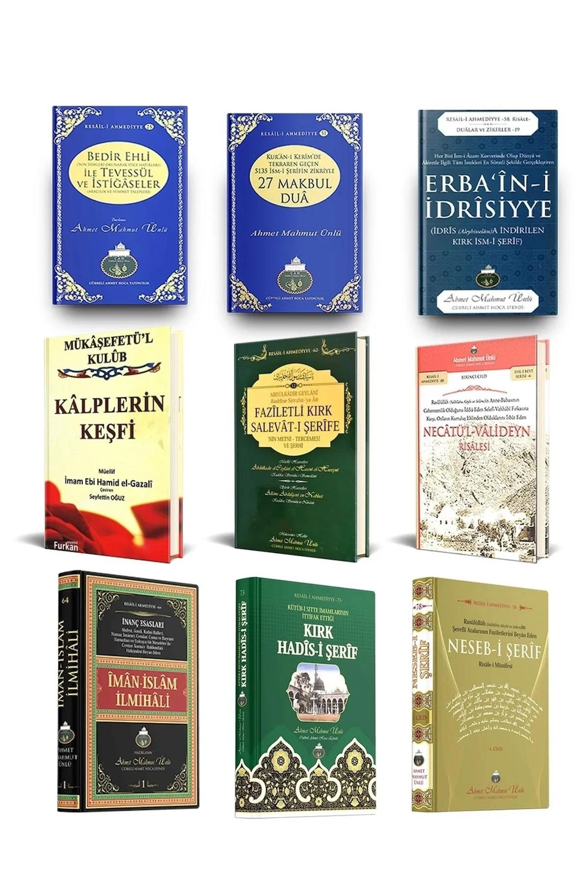  Dini bilgiler ve dua Hadis 9 kitap Seti