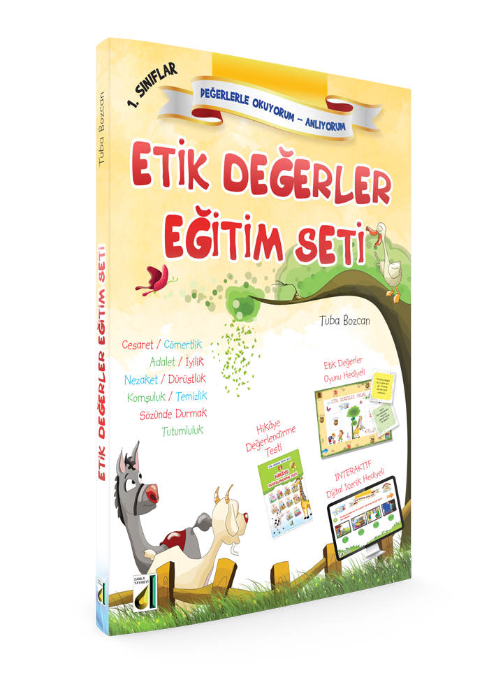 1. Sınıflar Etik Değerler Eğitim Seti (10 Kitap Takım)