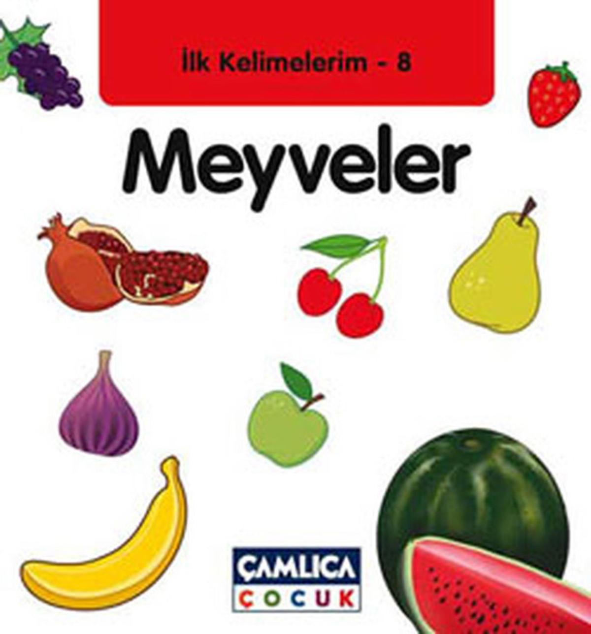 İlk Kelimelerim 8: Meyveler