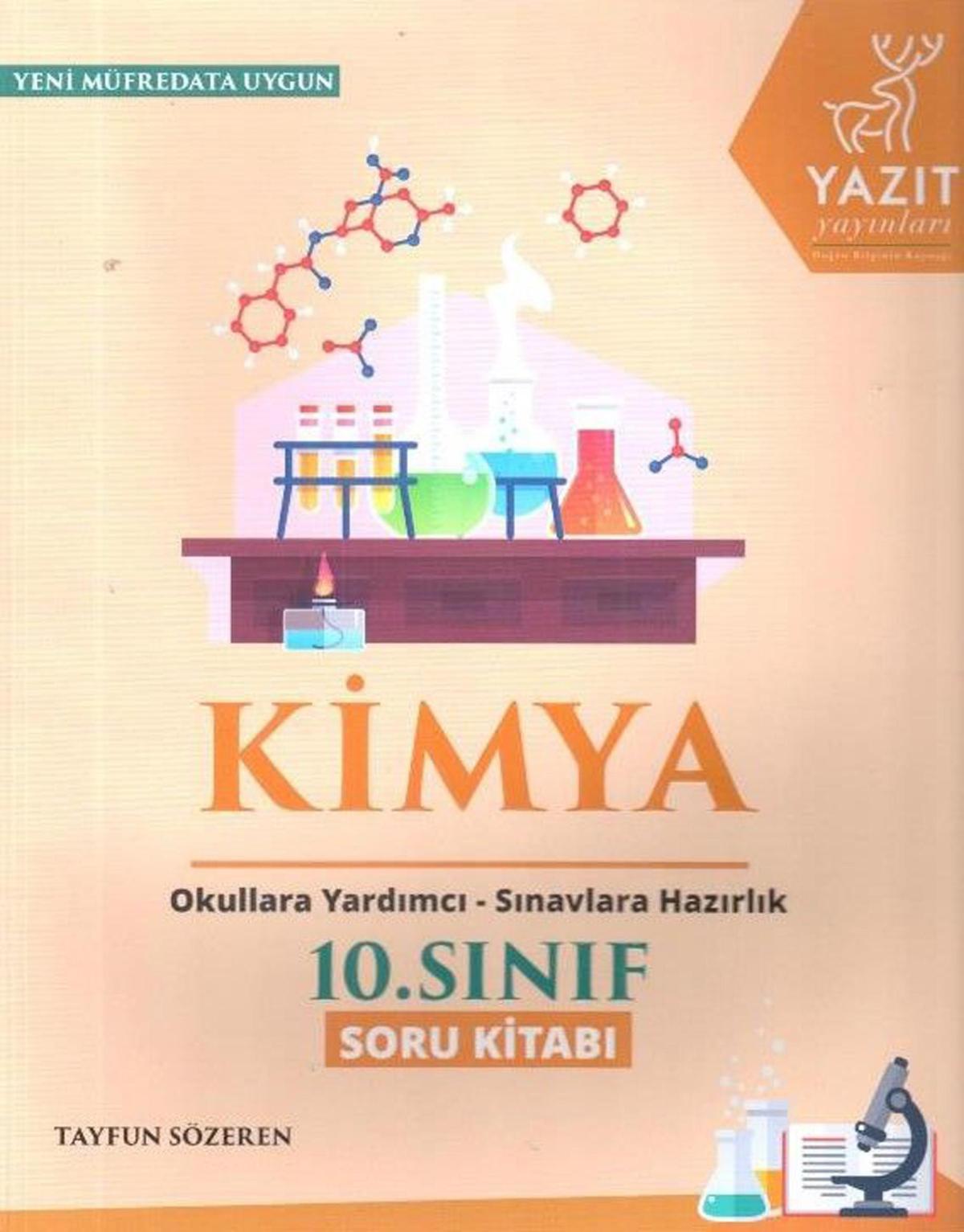 Yazıt 10. Sınıf Kimya Soru Kitabı