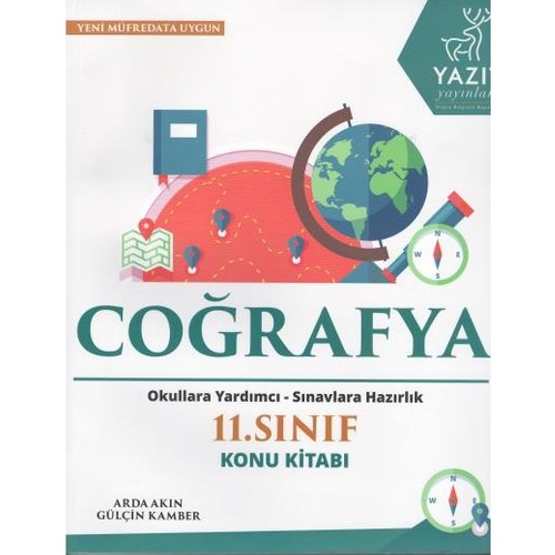 Yazıt Yayınları 11. Sınıf Coğrafya Konu Kitabı