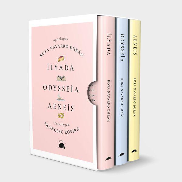 Çocuklar İçin Destanlar: İlyada - Odysseia - Aeneis (3 Kitap Takım)