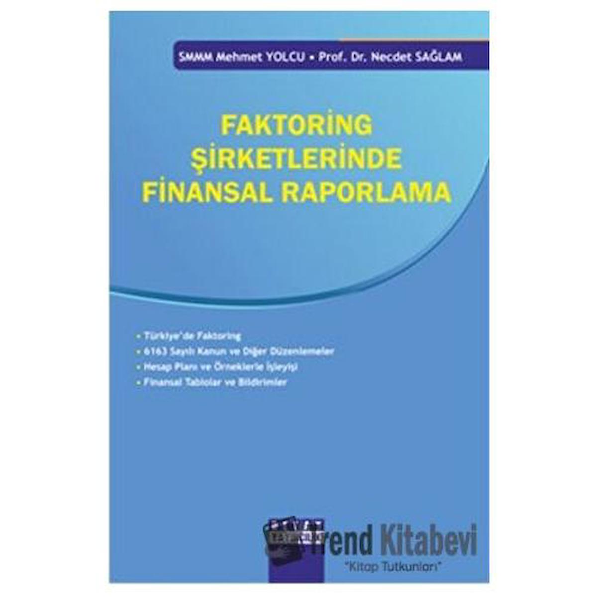 Faktoring Şirketlerinde Finansal Raporlama