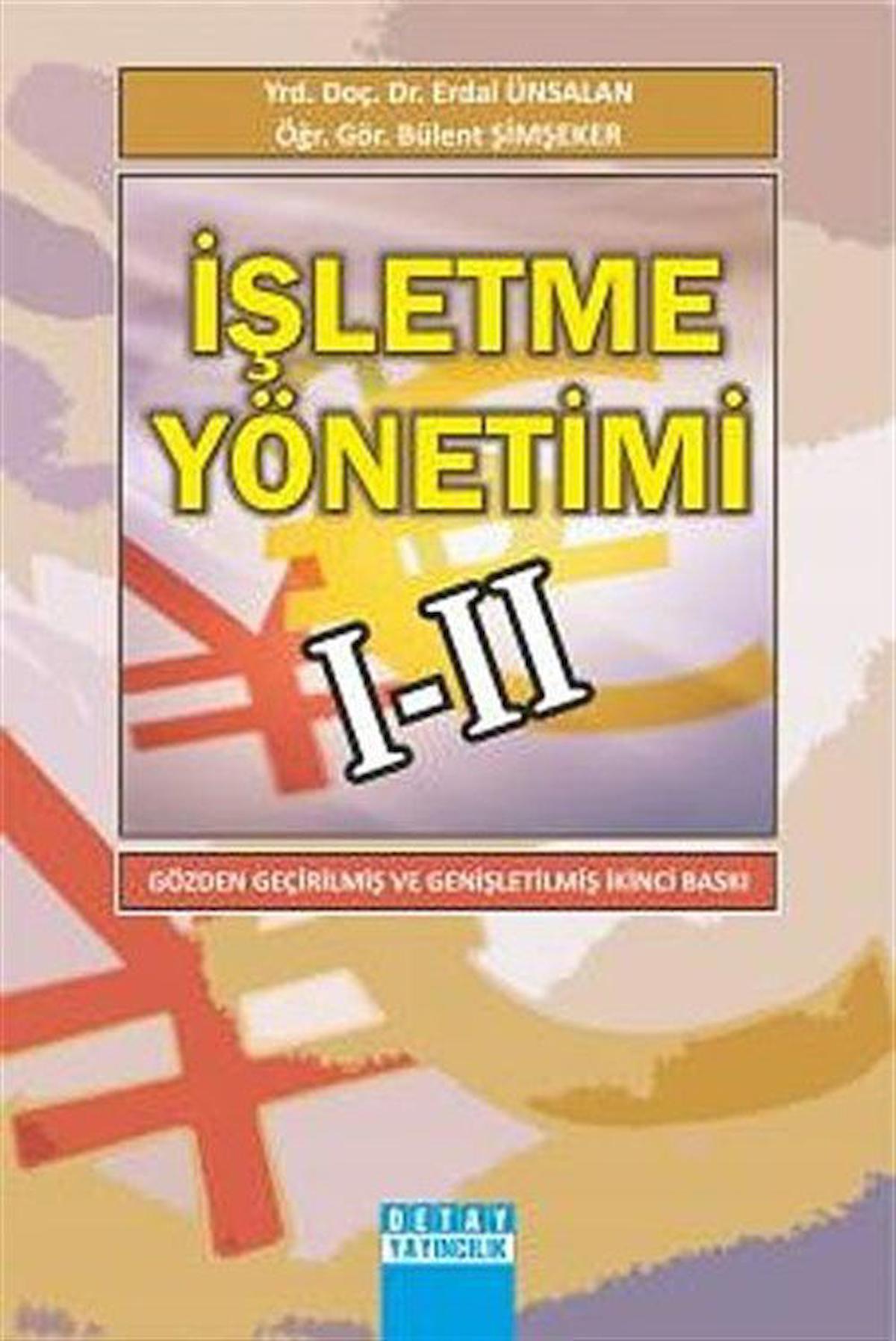 İşletme Yönetimi 1 - 2