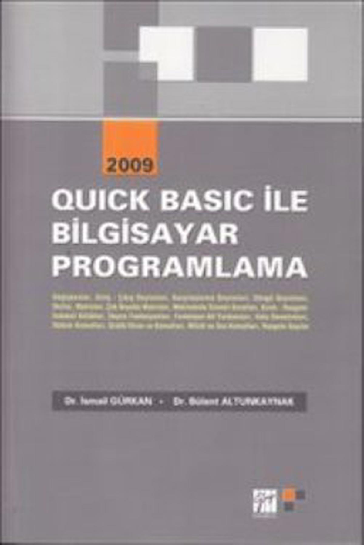 Quick Basic ile Bilgisayar Programlama